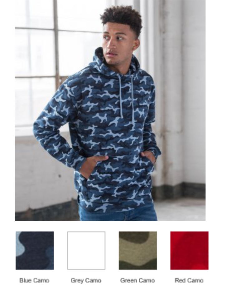AWD JH014 Camouflage Hoodie - Click Image to Close